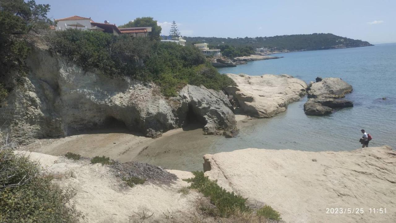 Meltemi Apartments Agia Marina  Luaran gambar